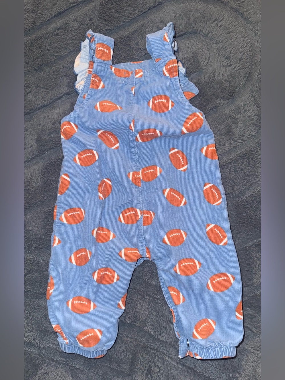 angel dear football ruffle overalls - Picture 5 of 5